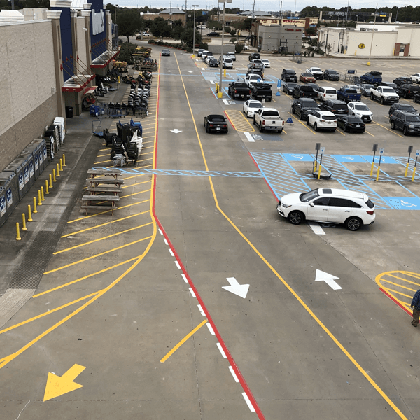 Parking Lot Line Painting